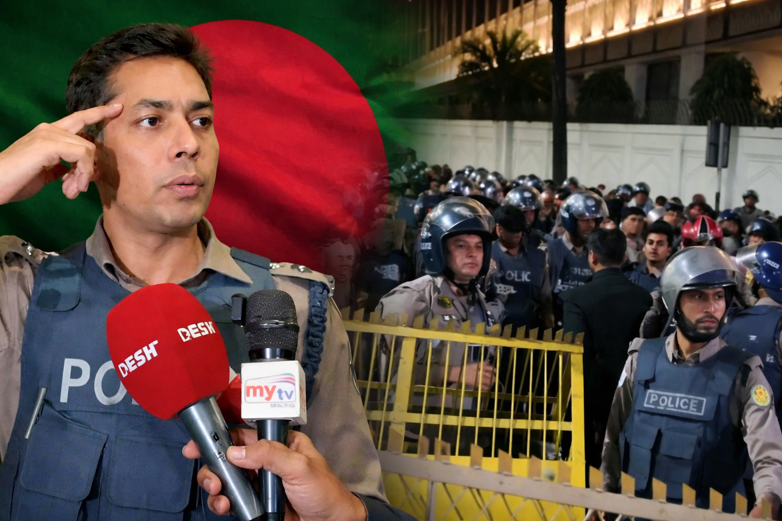 ডিসি মাসুদের উপস্থিতিতে সাংবাদিকদের ওপর পুলিশি হামলার অভিযোগ—ঢাকায় মাল্টিমিডিয়া সাংবাদিকদের প্রতিরোধ। ফের গণমাধ্যমের স্বাধীনতা ও নাগরিক অধিকার নিয়ে প্রশ্নবিদ্ধ বাংলাদেশ।