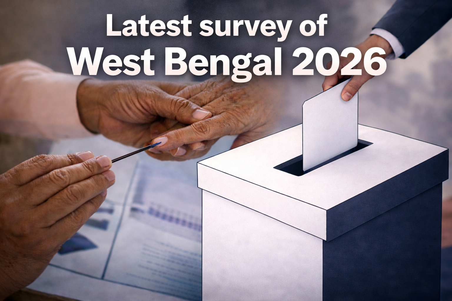 West Bengal political survey 2026: ভোটের আগে বাংলায় তৃণমূলই এগিয়ে? জনমত সমীক্ষা কী ইঙ্গিত দিচ্ছে